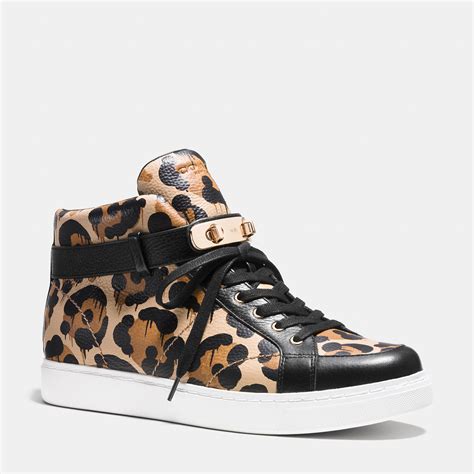 high top coach sneakers